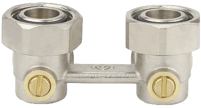 Узел нижнего подключения Varmega VM14011 угловой 3/4"EKх3/4"EK НР-ВР