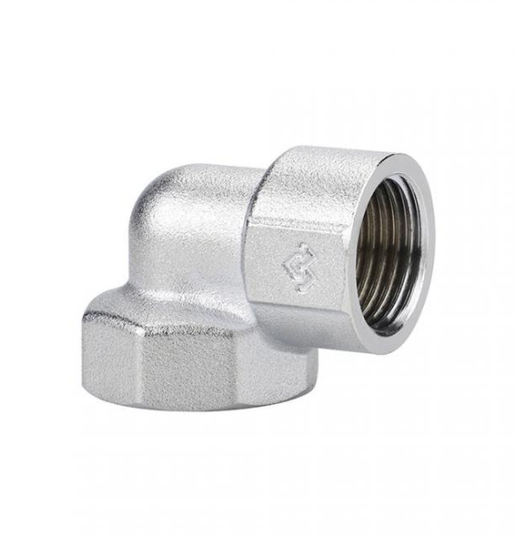 Угол для коллекторов VARMEGA VM146 вн.р 3/4" х вн.р 1/2", хром