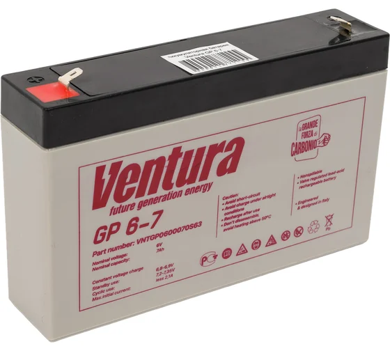 Аккумуляторная батарея Ventura GP 6-7 T1