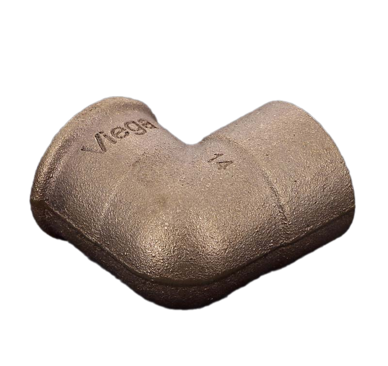 Угловой переход, Viega, пайка-резьба В 90 градусов бронза DN 28 х 3/4", модель 94090G купить с доставкой по РФ