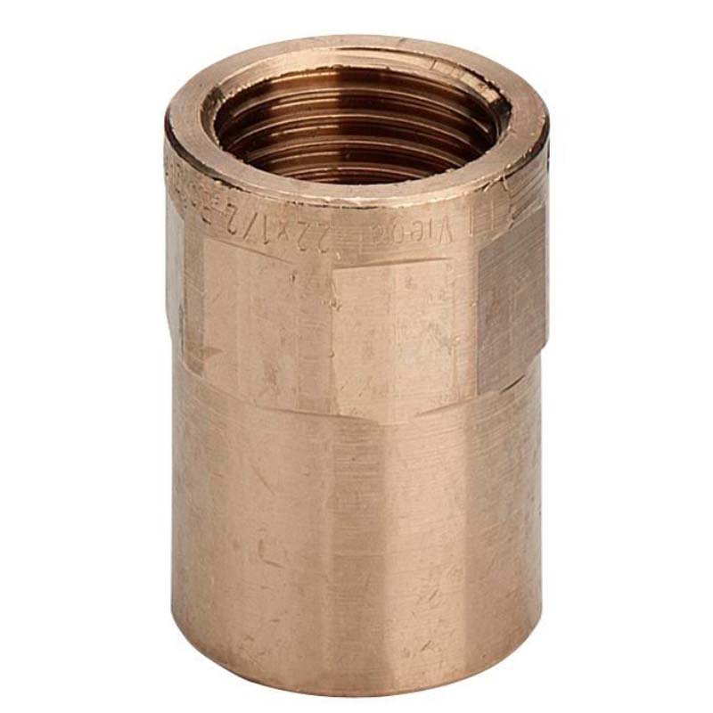 Переходная вставка, Viega, пайка Нр на резьбу Вр DN18 х 3/4", бронза, модель 94246G
