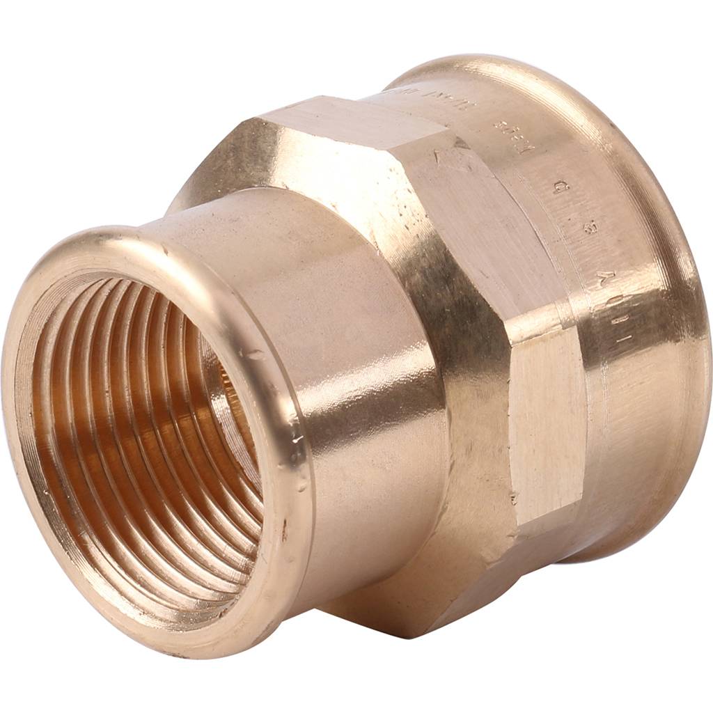 Муфта ВВ 1 1/4" x 1" бронза VIEGA