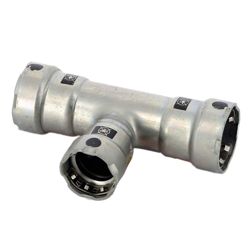 Тройник Megapress с SC-Contur 3/4"x1/2"x3/4", модель 4218