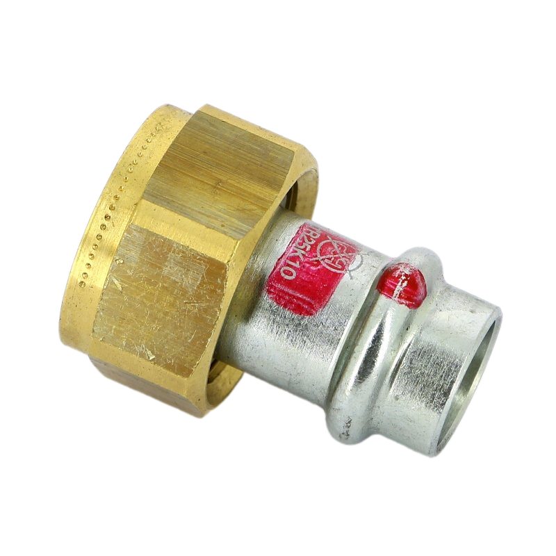 Муфта НГ 15x3/4" с накидной гайкой Prestabo SC-Contur