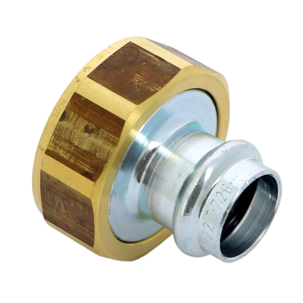 Муфта НГ 22x1 1/2" с накидной гайкой Prestabo SC-Contur