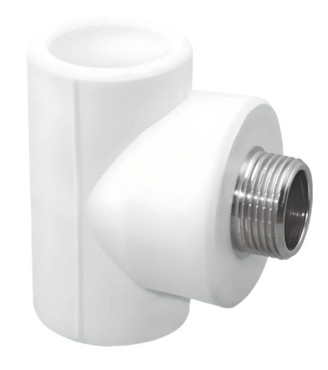 Тройник переходной комбинированный 20 х 1/2"M x 20 "ViEiR"