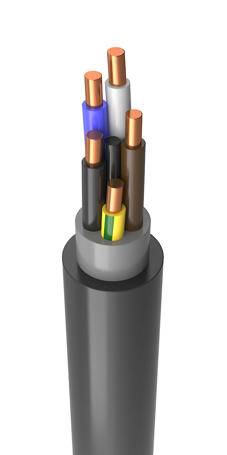 Кабель(провод) ВВГнг(А)-LS 1х25 (мк)  - 1
