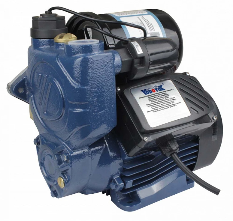 Насосная мини станция "Vodotok" НСА-0.4-35м-750 Вт (750Вт, 50л/мин, H-60м, d 1") купить с доставкой по РФ