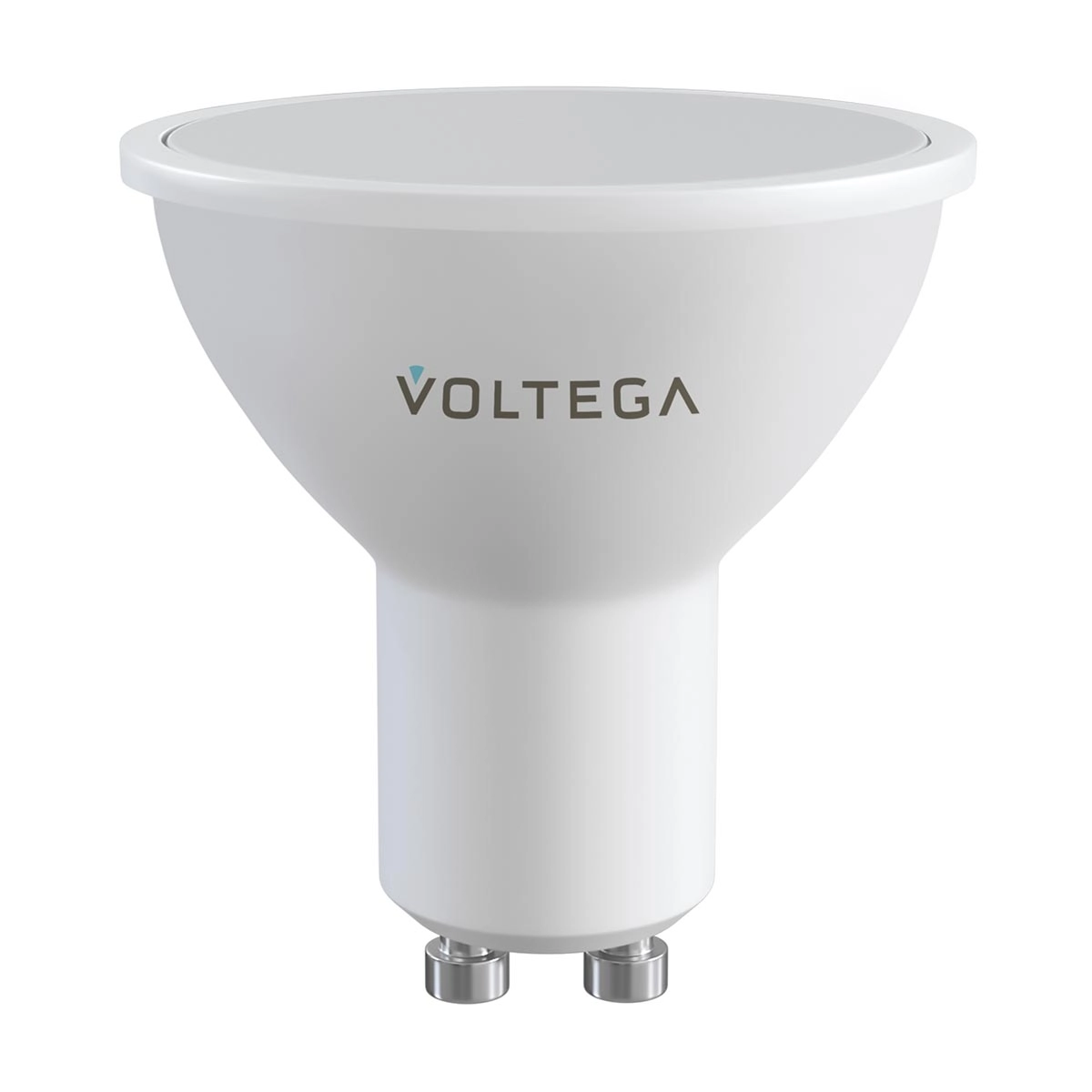 Лампа светодиодная диммируемая Voltega GU10 5Вт 2700К матовая VG-MR16GU10cct-WIFI-5W 2425