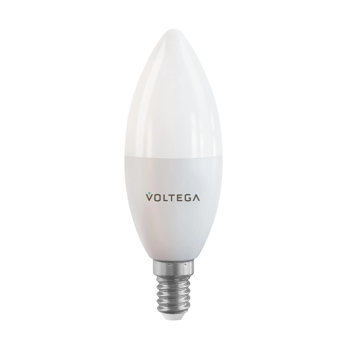 Лампа светодиодная диммируемая Voltega E14 5Вт 2700К матовая VG-C37E14cct-WIFI-5W 2427