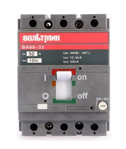 Автоматический выключатель ВТМ (S) ВА 88-33 3Р, 32А, 35кА