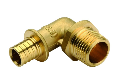 Угольник 90 16-1/2", WAAG Axial, надв.гильза-резьба, нар., латунь купить с доставкой по РФ