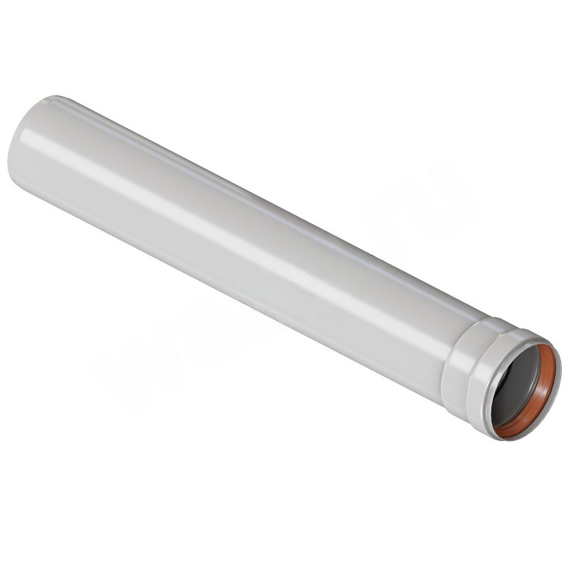 Удлинитель дымохода WAAG DN80 x  L0,5м