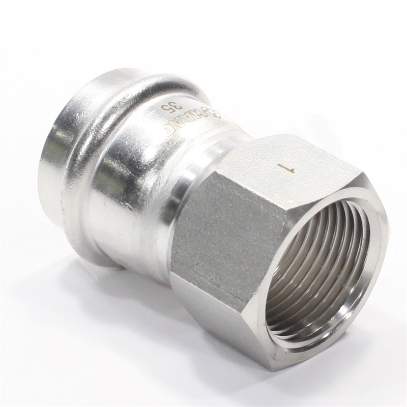 Переходник WAAG Heavy Inox 35-1" пресс-резьба сталь нержавеющая