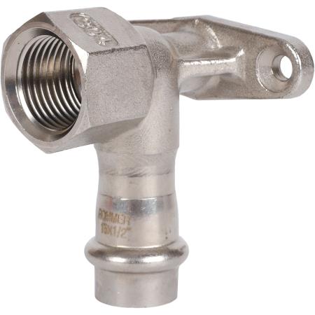 Водорозетка WAAG Heavy Inox 15-1/2" пресс-ВР купить с доставкой по РФ