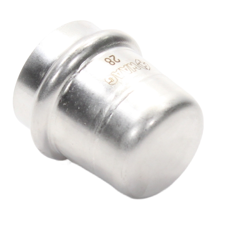 Заглушка WAAG Heavy Inox 28 пресс