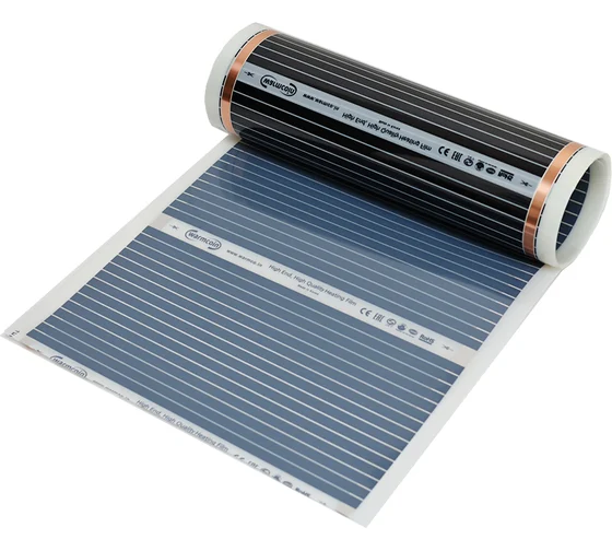 Warmcoin Пленочный теплый пол (180Вт/м.кв., Ширина 1,0 м) 1,5 м2 ПЛЕНКА_180ВТ_100см_1,5мп