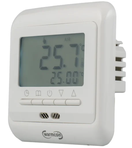 Терморегулятор программируемый Warmcoin W6000 белый W_6000 купить по цене 4490 руб.