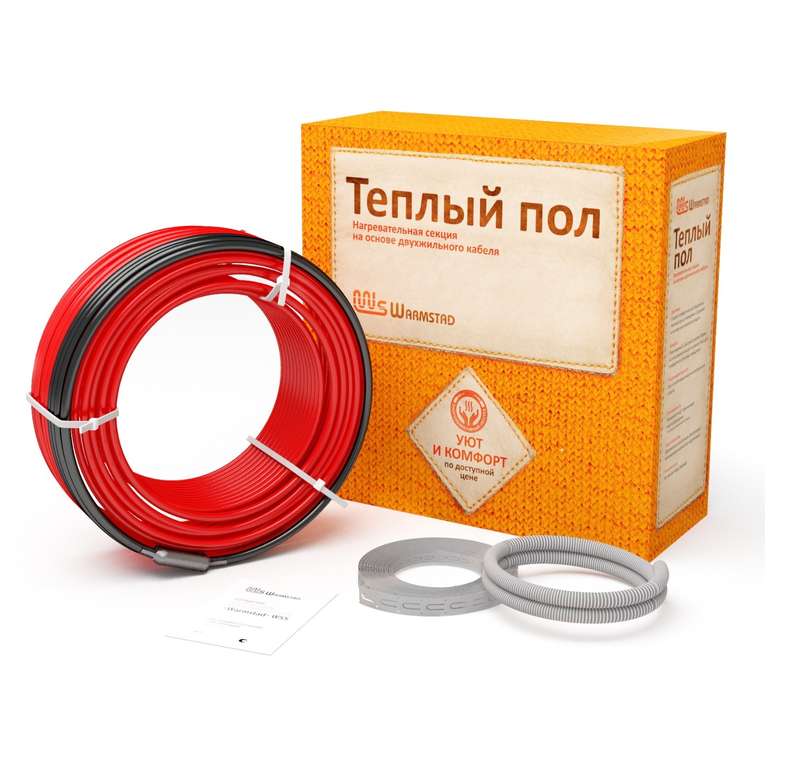 Кабель нагревательный Warmstad WSS 61,0м 910Вт