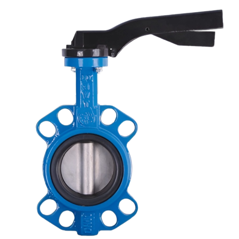 Затвор дисковый поворотный межфланцевый Water Technics BVF WT DN100 PN16