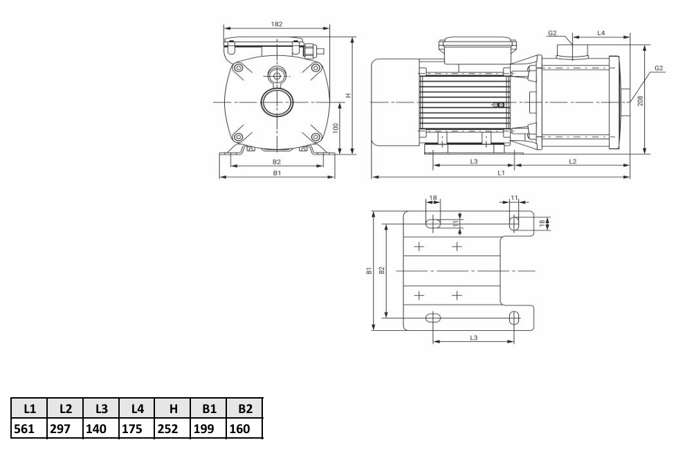 Многоступенчатый насос Wellmix CMI 20-40T-BQCE (3х380В, 4кВт) купить по цене 82829.7 руб.