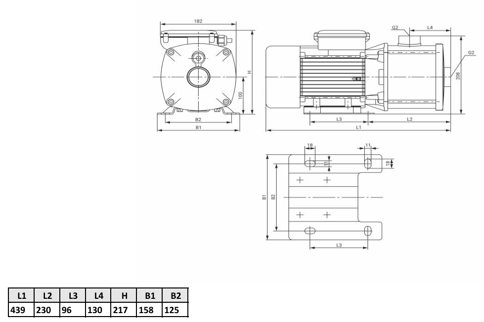 Многоступенчатый насос Wellmix CMI 20-20T-BQCE (3х380В, 1,85кВт) купить по цене 51823.8 руб.