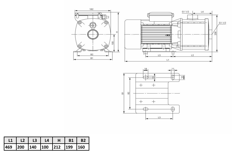 Многоступенчатый насос Wellmix CMI 12-30T-BQCE (3х380В, 3кВт) купить по цене 59643.9 руб.