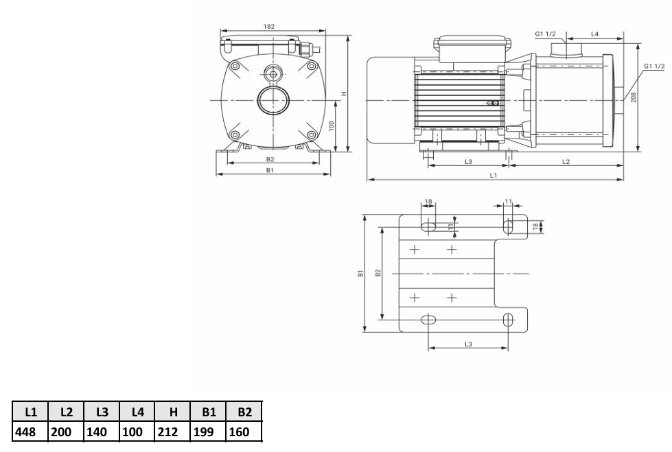 Многоступенчатый насос Wellmix CMI 10-30T-BQCE 3х380В, 2,2кВт купить по цене 53516.7 руб.