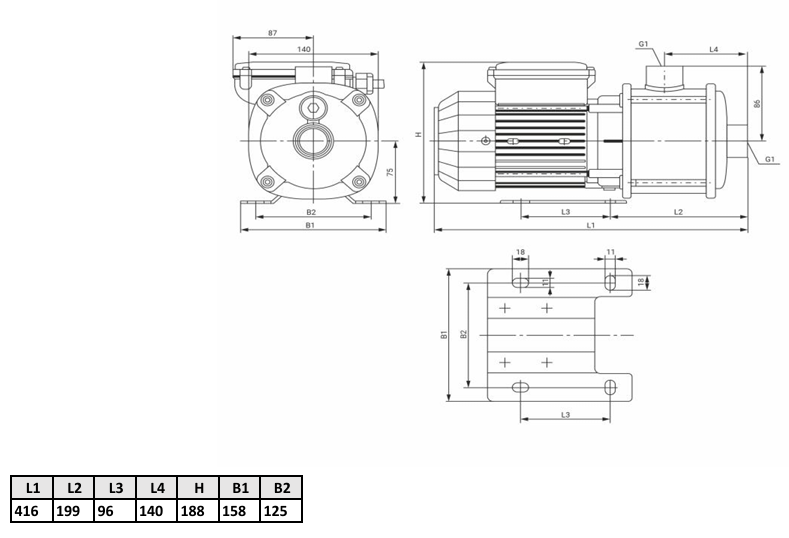 Многоступенчатый насос Wellmix CMI 2-60T-BQCE 3х380В, 0,75кВт купить по цене 30133.8 руб.