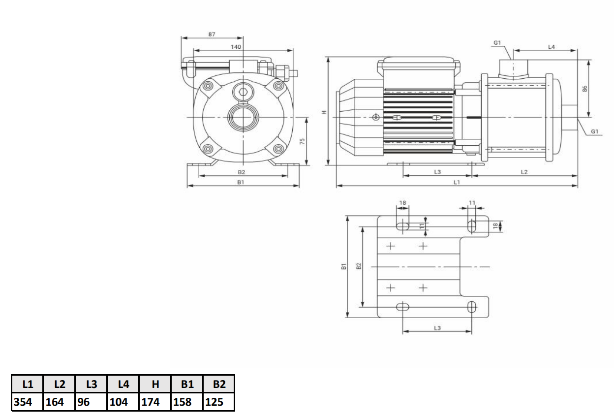 Многоступенчатый насос Wellmix CMI 2-50T-BQCE 3х380В, 0,55кВт купить по цене 28266.3 руб.