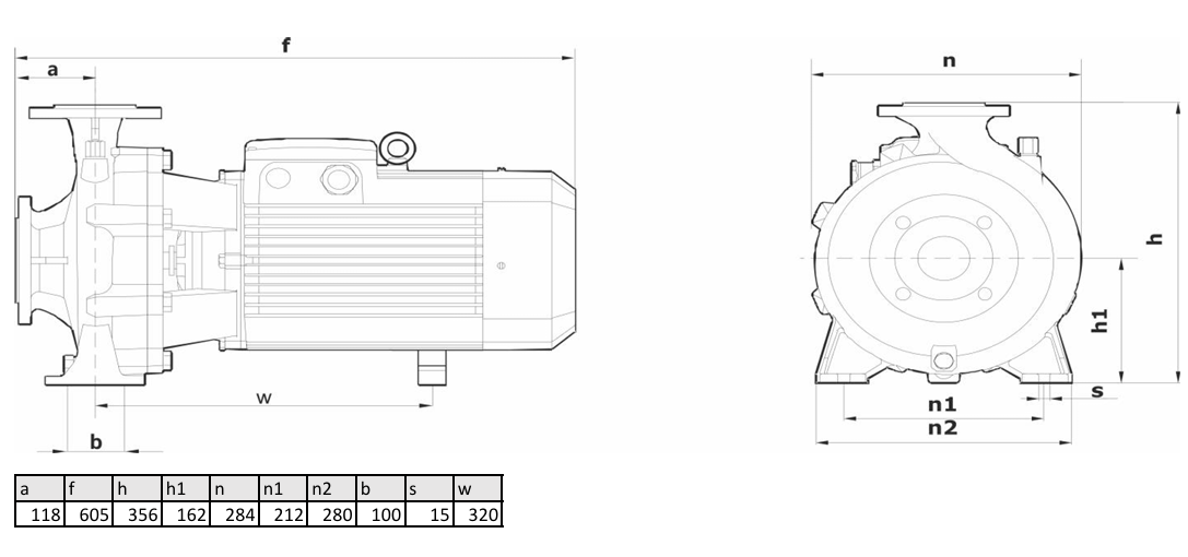 Моноблочный насос Wellmix NBW 100-80-125-7.5/2-380-G-BQQE купить по цене 73978.2 руб.