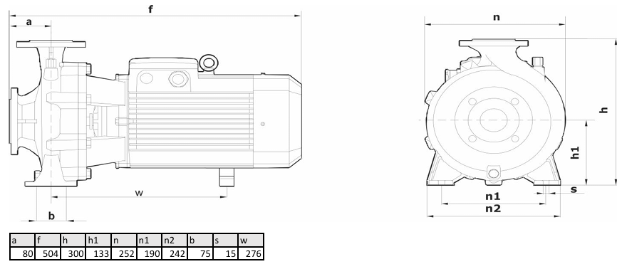 Насос Wellmix NBW 65-40-160-3.0/2-G купить по цене 52623.9 руб.