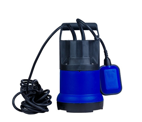 Дренажный насос Wellmix QDP-9-7-0,40 (PS02) (400Вт, 20 мм, кабель 10м) Нmax=5м, Gmax=7,5м3/ч