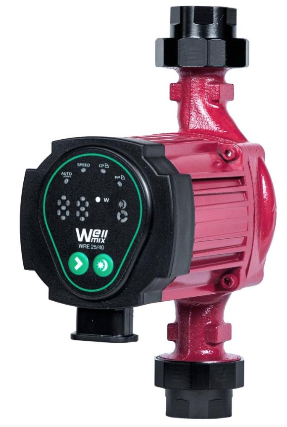 Циркуляционный насос Wellmix WRE 25/60-130 (частотное регулирование, монтажная длина 130мм) купить с доставкой по РФ