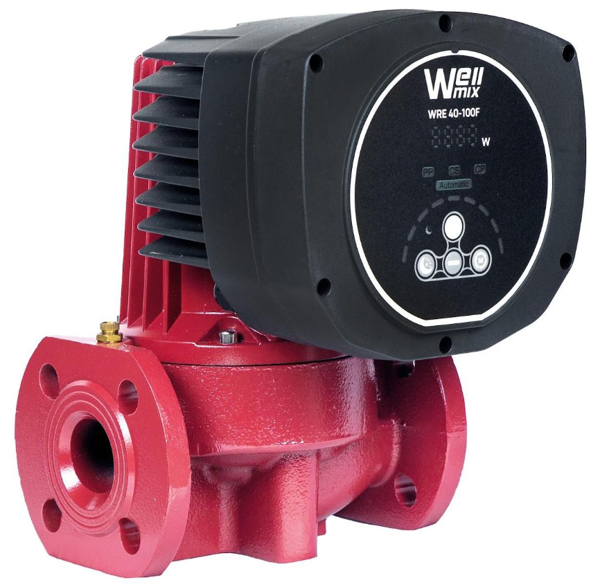 Циркуляционный насос Wellmix WRE 40-100F (частотное регулирование) купить с доставкой по РФ