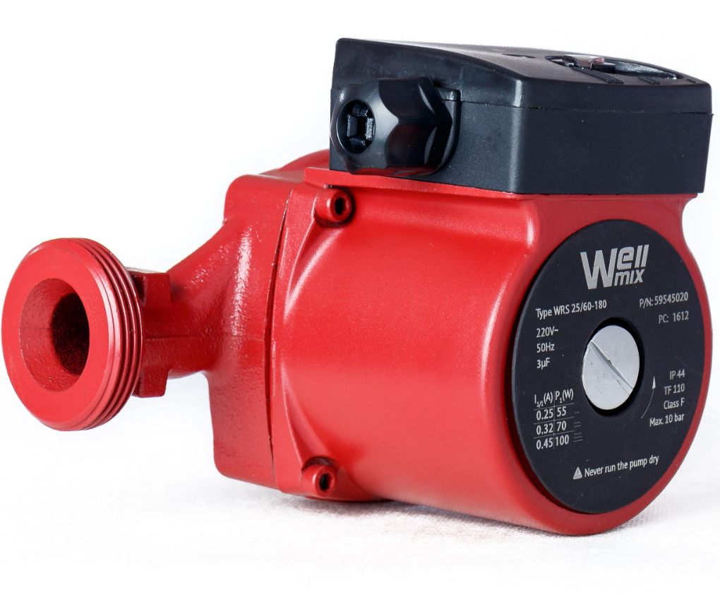 Циркуляционный насос Wellmix WRS 25/60 (180 мм) купить с доставкой по РФ