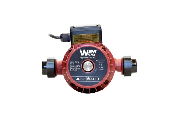Циркуляционный насос Wellmix WRS 25-120 (180мм, 220V, 1скорость)