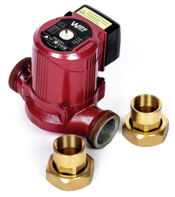 Циркуляционный насос Wellmix WRS 32/80 N (180 мм, корпус - нерж.сталь) купить по цене 11798 руб.