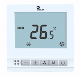 Термостат электронный для фанкойла Wester RT06F купить с доставкой по РФ