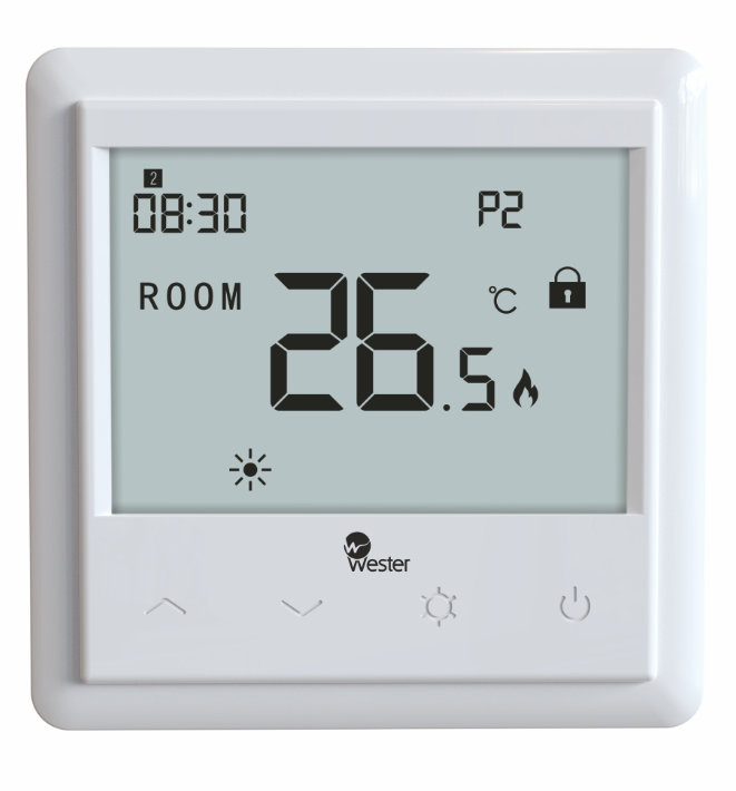 Термостат электронный программируемый Wester RT07P купить с доставкой по РФ