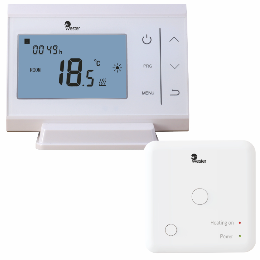 Термостат электронный программируемый беспроводной Wester RT11PRF купить с доставкой по РФ