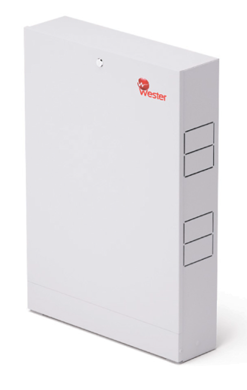 Шкаф коллекторный наружный WESTER ШРНГ-6-180 (Ш 1147 х Г 180 х В 652-715) купить с доставкой по РФ