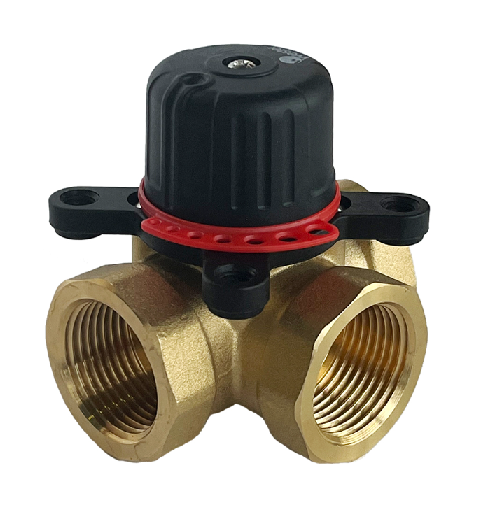 Клапан поворот. Wester VRS3, 3-ход. (DN50,Kvs63,PN10,ВР 2",ГВ-КО-РО-ТП-ТТ-ОХ-ВК) купить с доставкой по РФ