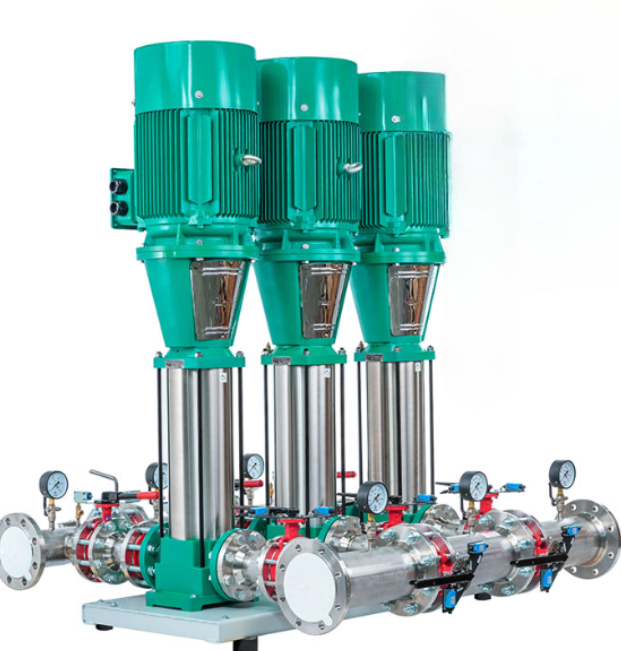 Насосная станция пожаротушения Wilo CO 4 MVL 9005/2/SK-FFS-PN25-R купить с доставкой по РФ