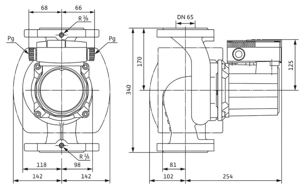 Насос Wilo TOP-S 65/13 DM PN6/10 купить по цене 152900.22 руб.