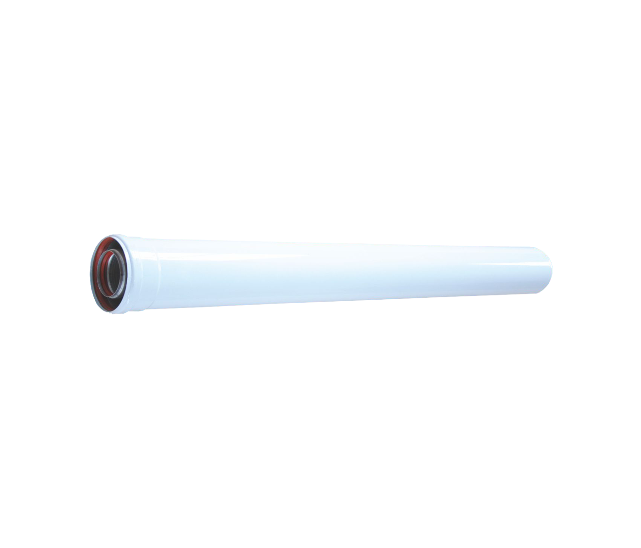 Дымоход Концентрическая дымовая труба Wolf DN60/100 L:1000 мм для CGG /FGG
