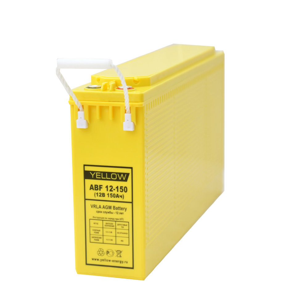 Аккумуляторная батарея YELLOW ABF 12-150 купить с доставкой по РФ