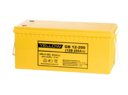Аккумуляторная батарея YELLOW HRL 12-200 купить с доставкой по РФ