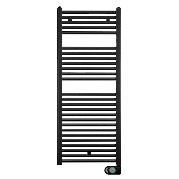 Полотенцесушитель электр. Zehnder Aura PBEBZ-090-50/MQ RAL9005 matt (9205) купить с доставкой по РФ
