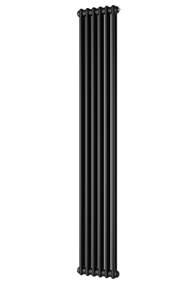 Радиатор Zehnder СН 2180-08 №1270 3/4" Ral 9217 Traffic Black (matt) купить с доставкой по РФ